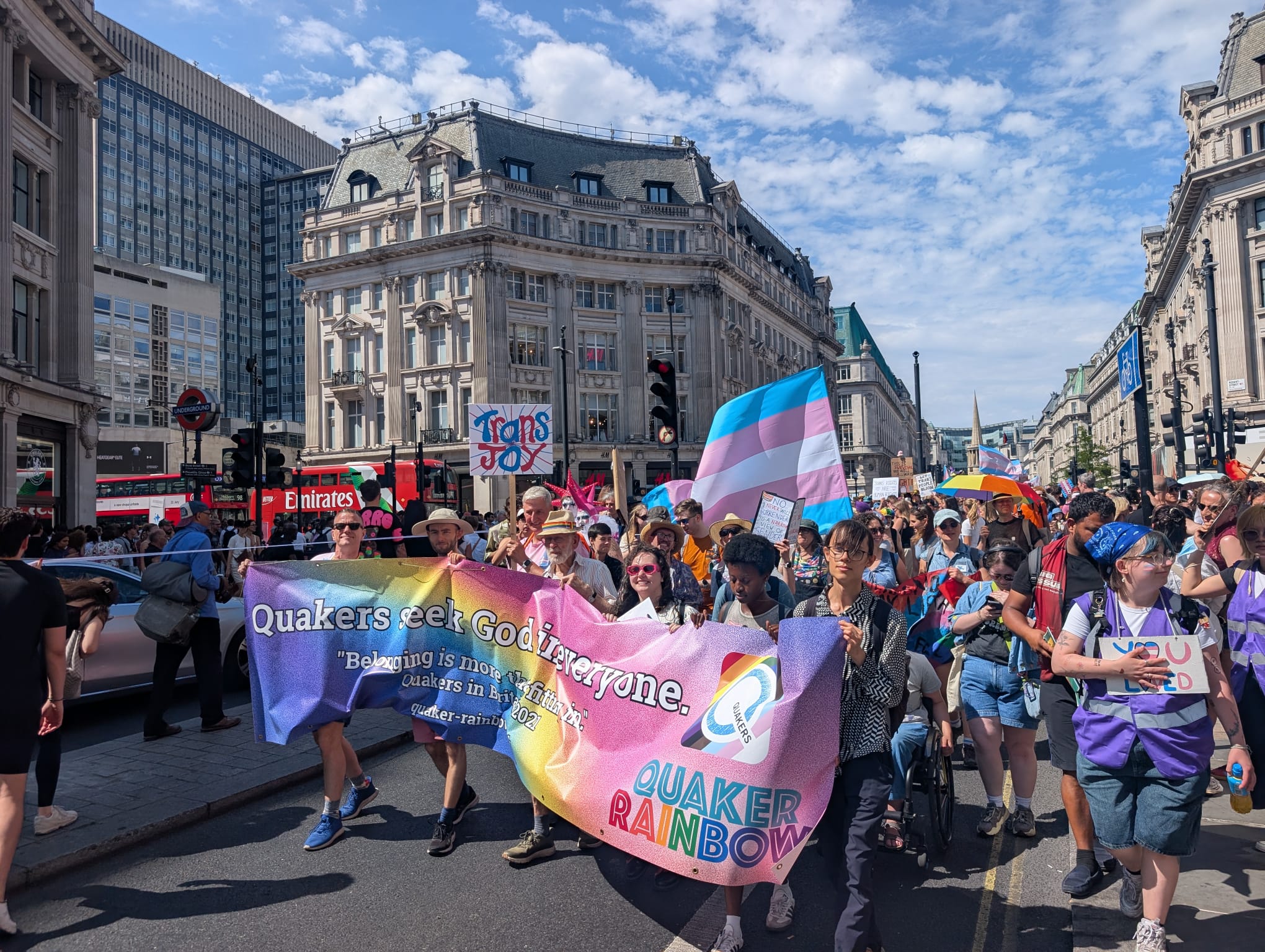 Faith Groups at Trans+ Pride